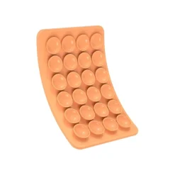 Bigben -Support de téléphone portable à ventouse - double face - orange