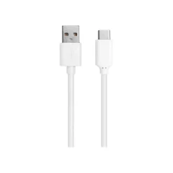 Bigben WOW - câble de charge et de synchronisation USB/USB-C - 1 m - blanc