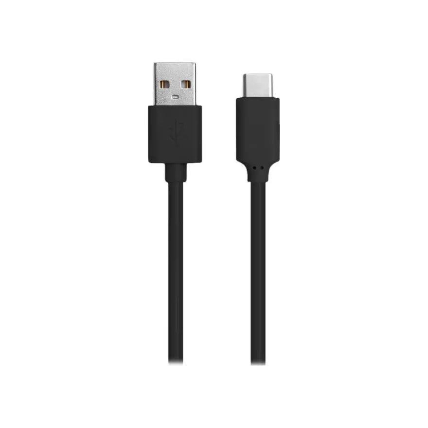 Bigben WOW - câble de charge et de synchronisation USB/USB-C - 1 m - noir
