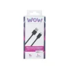 Bigben WOW - câble de charge et de synchronisation USB/USB-C - 1 m - noir