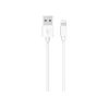 BigBen WOW - câble de charge et de synchronisation USB/Connectique Lightning - 1m - blanc