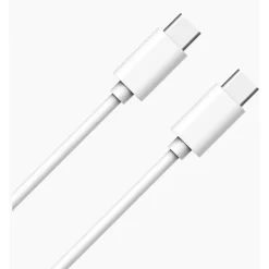 BIGBEN WOW - Câble USB C/USB C - 1m 3A - blanc