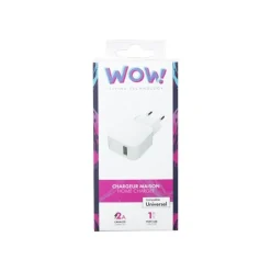 BigBen WOW - chargeur secteur pour smartphone - 1 USB