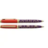 Bille ENZO VARINI "Taormina XL Nakâra" coloris Violet & Orange