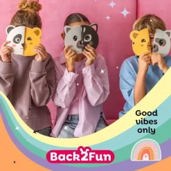 Blister de 2 carnets chat - chien Too Cute Back2Fun