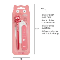 Blister de 1 stylo Hibou Hug Attack Back2Fun