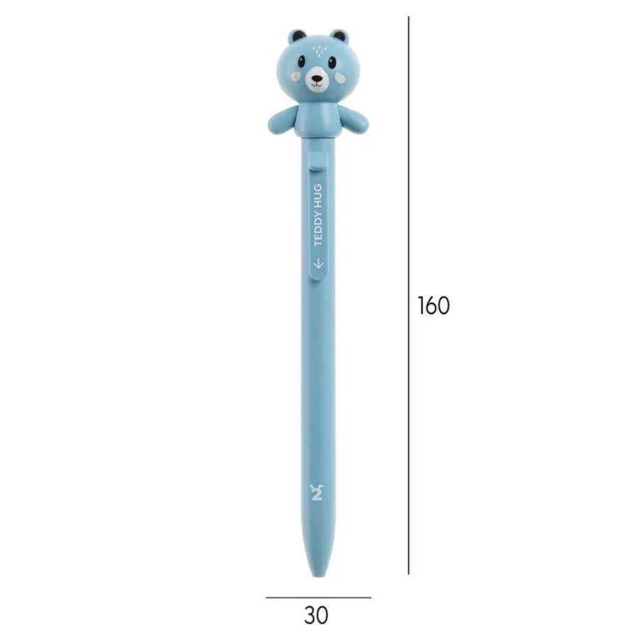 Blister de 1 stylo Ours Hug Attack Back2Fun