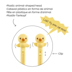 Blister de 1 stylo Poussin Hug Attack Back2Fun