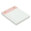 Bloc notes ENZO VARINI "To Do" coloris rose pâle