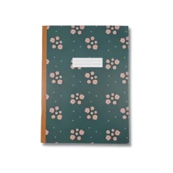 Blue Art Mr&Mrs Clynk Lilla - Carnet de notes 16,5 x 22 cm - ligné - 64 pages - mini fleurs