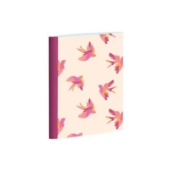 BLUE ART Summer Breeze - Cahier Select - 16,5 x 22 cm - 128 feuilles / 64 pages - oiseau