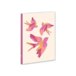 BLUE ART Summer Breeze - Carnet de notes premium - 148 x 210 mm - oiseau