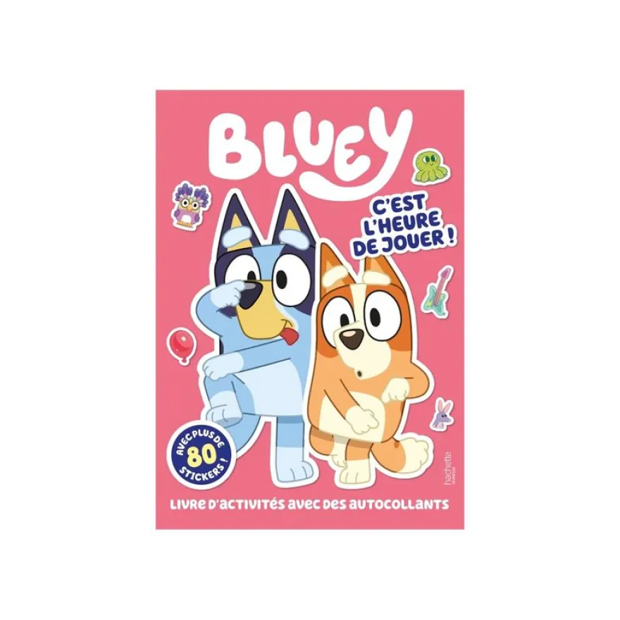 Bluey - C'est l'heure de jouer! - livre d'activités