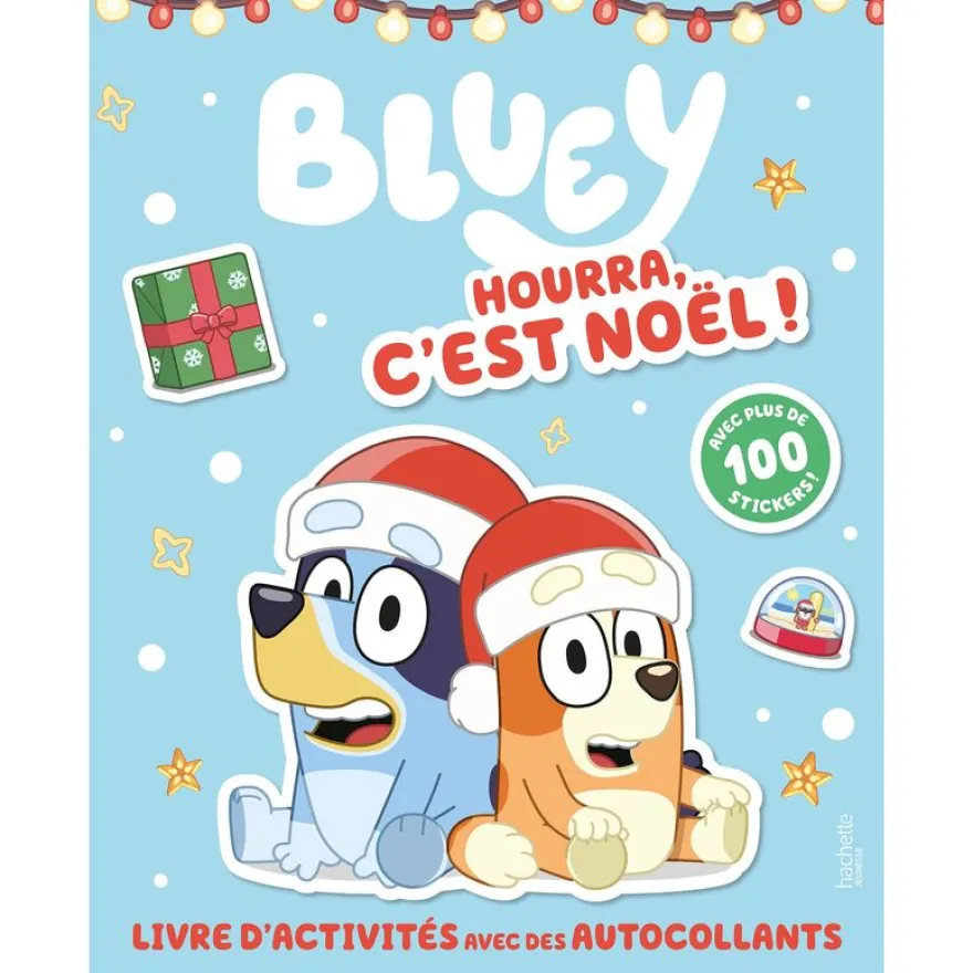 Bluey - Hourra, c'est Noël ! - Activités et stickers
