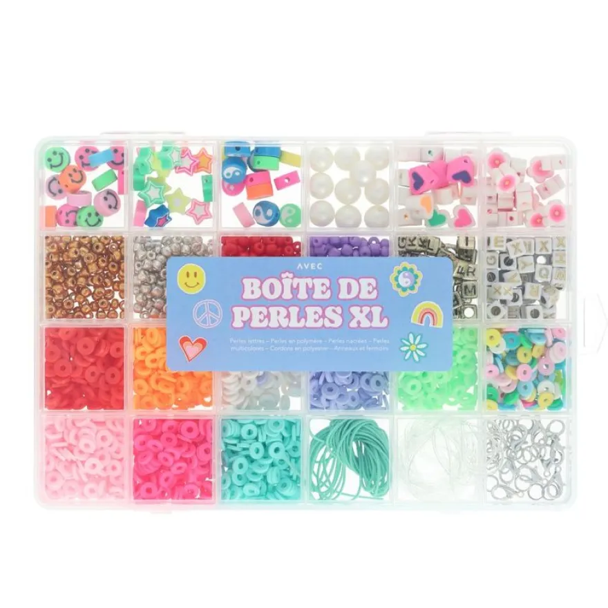Boite de perles XL - 24 compartiments