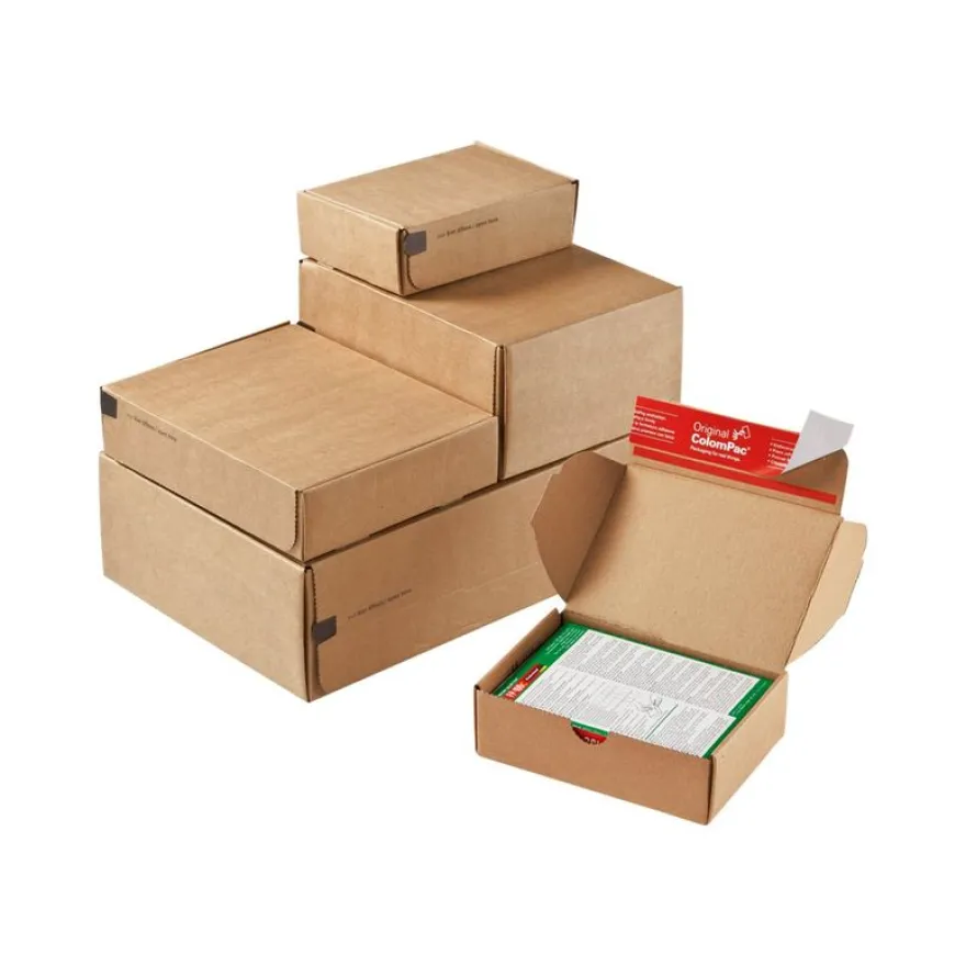 Boite postale d'expédition 19.2 cm x 15.5 cm x 9.1 cm - Perfect fit - Colompac