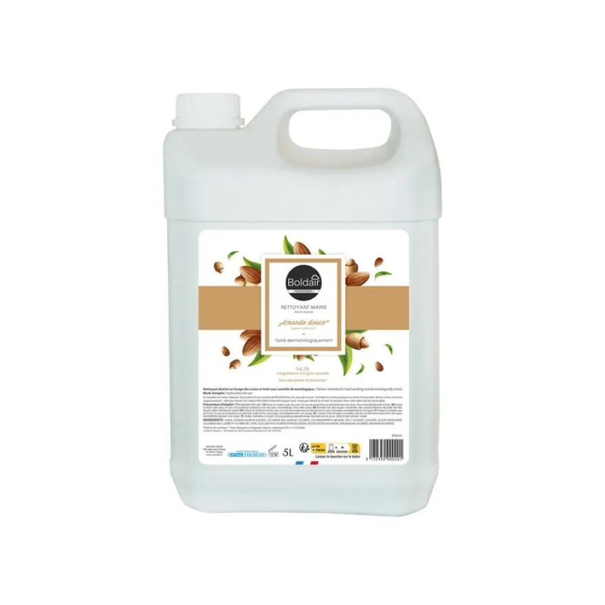 Boldair - Nettoyant mains amande douce - 5 L