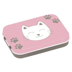 Boîte à bons points métal chat/requin - 9,2 x 6,6 x 1,7 cm - Viquel