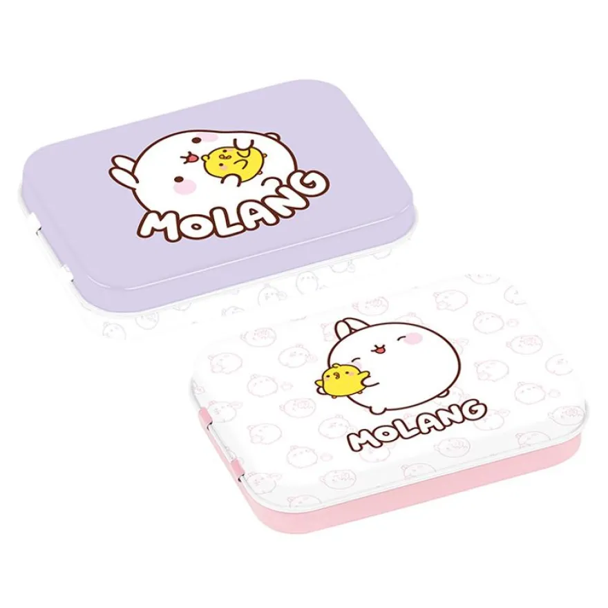 Boîte à bons points métal Molang - 9,2 x 6,6 x 1,7 cm - Viquel