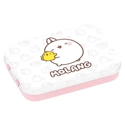 Boîte à bons points métal Molang - 9,2 x 6,6 x 1,7 cm - Viquel