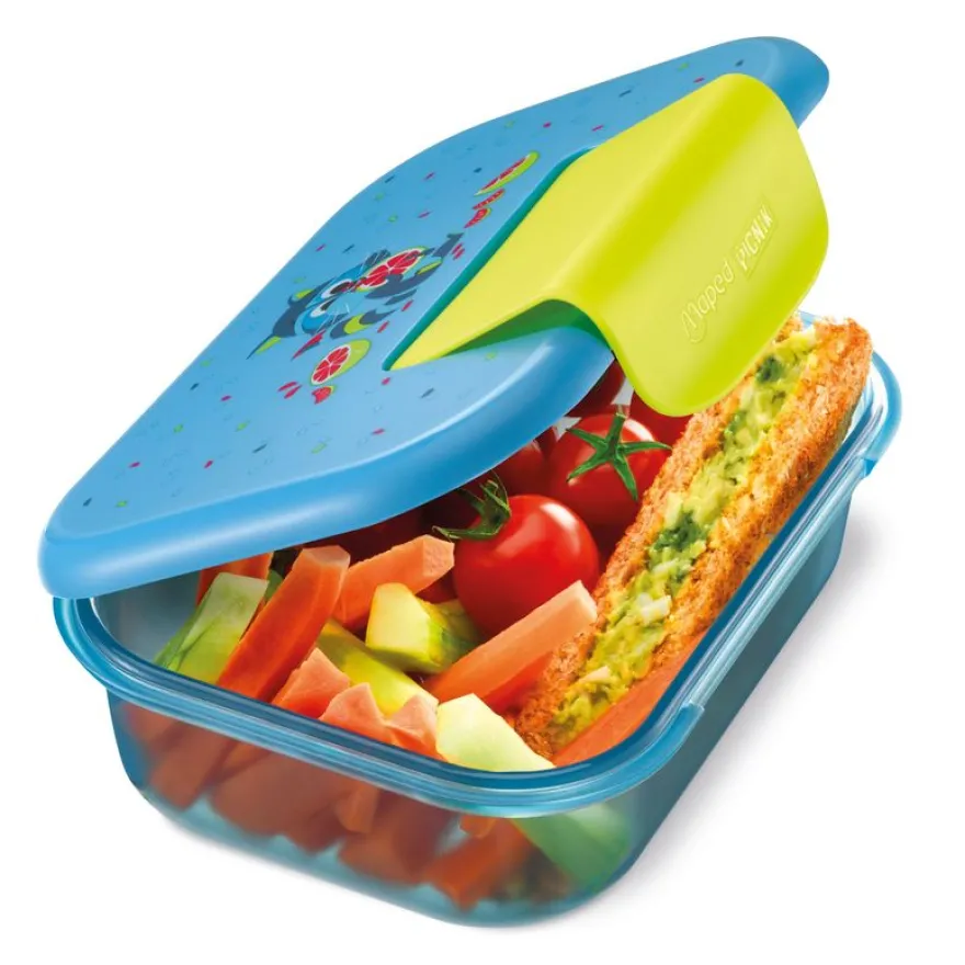 Boîte repas Ecozen 900 ml pour enfants – Design raton laveur – Hermétique et écologique