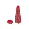 Boîtes cadeaux Noël XMAS – Set de 10 boîtes cadeaux