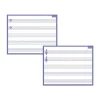 Bouchut - Ardoise mini - Solfège - 21 x 26,5 cm - double face