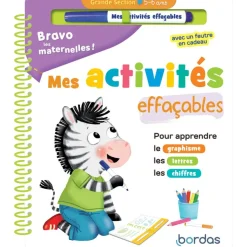 Bravo les maternelles - Mes activités effaçables - Grande section