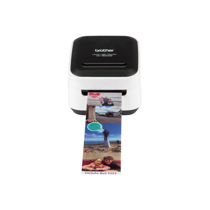 Brother - imprimante d'étiquettes couleur VC-500W - wifi
