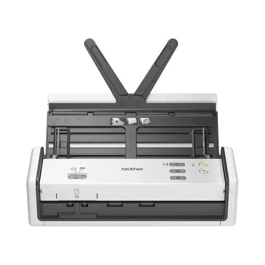 Brother ADS-1300 - Scanner de documents A4 - 600 dpi x 600 dpi - jusqu'à 30 ppm (mono) / jusqu'à 30 ppm (couleur) - USB 2.0 (Host), USB-C 3.2 Gen 1