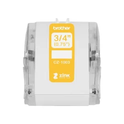 Brother CZ-13 - Ruban d'étiquettes auto-adhésives - 1 rouleau (19 mm x 5 m) - couleurs