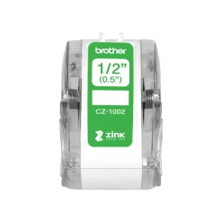 Brother CZ-12 - Ruban d'étiquettes auto-adhésives - 1 rouleau (12 mm x 5 m) - couleurs