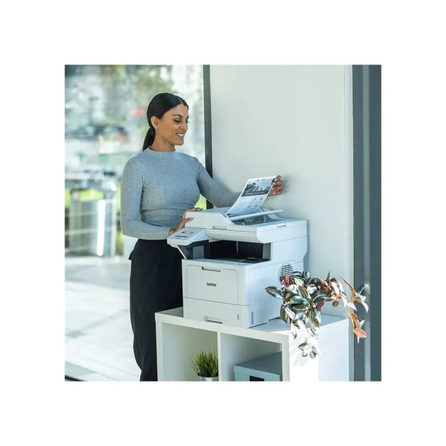 Brother DCP-L5510DW - imprimante laser monochrome A4 - USB 2.0, Gigabit LAN, Wi-Fi(n), NFC, hôte USB 2.0