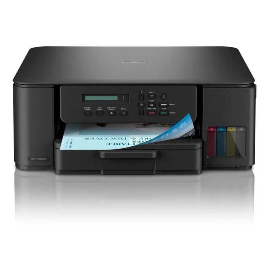 Brother DCP-T580DW - Imprimante multifonction jet d'encre couleur A4 - USB 2.0, Wi-Fi(n)