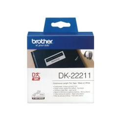 Brother DK-22211 - Rouleau d'étiquettes (2,9 cm x 15,2 m) - blanc