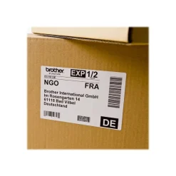 Brother DK-11202 - Ruban d'étiquettes auto-adhésives - 1 rouleau de 300 étiquettes (62 x 100 mm) - fond blanc écriture noire