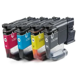 Brother LC521 - Pack de 4 - noir, cyan, magenta, jaune - cartouche d'encre originale