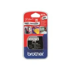 Brother MK231BZ - Ruban d'étiquettes auto-adhésives - 1 rouleau (12 mm x 8 m) - fond blanc écriture noire