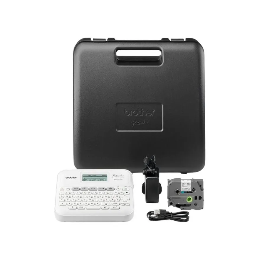 Brother P-Touch PT-D410VP - Étiqueteuse - monochrome - transfert thermique