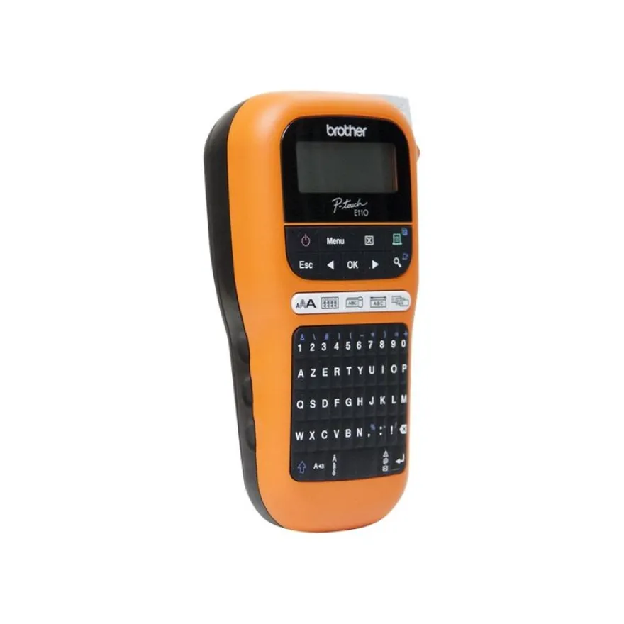 Brother P-Touch PT-E110 - imprimante d'étiquettes monochrome - impression par transfert thermique