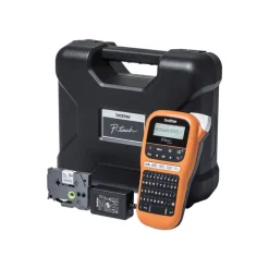 Brother P-Touch PT-E110VP - imprimante d'étiquettes monochrome - impression par transfert thermique