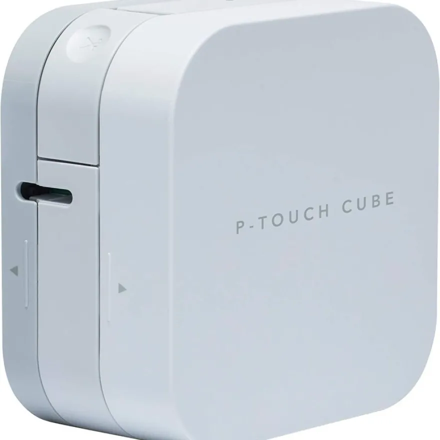 Brother PT-P300BT Cube - Étiqueteuse - imprimante d'étiquettes monochrome - impression par transfert thermique