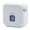 Brother PT-P710BTH P-Touch Cube plus - Étiqueteuse - imprimante d'étiquettes - rechargeable Bluetooth - Blanche