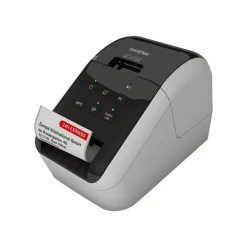 Brother QL-810W - Étiqueteuse - imprimante d'étiquettes en rouge et noir - impression thermique directe