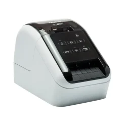 Brother QL-810W - Étiqueteuse - imprimante d'étiquettes en rouge et noir - impression thermique directe