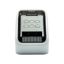 Brother QL-810Wc - Imprimante d'étiquettes monochrome - thermique direct - USB 2.0, Wi-Fi(n) - noir brillant, blanc