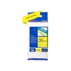 Brother TZe661 - Ruban d'étiquettes auto-adhésives - 1 rouleau (36 mm x 8 m) - fond jaune écriture noire