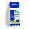 Brother TZe253 - Ruban d'étiquettes auto-adhésives - 1 rouleau (24 mm x 8 m) - fond blanc écriture bleu