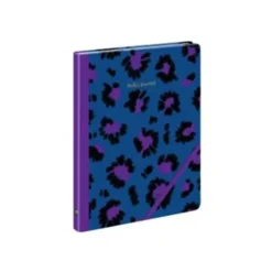 Bullet Journal BLUE ART "Sauvage bleu" - CLEMZILLU - TROPIQUE FANTASTIQUE 17,2*22,6cm
