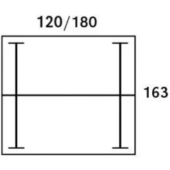 Bureau Bench IRIS - L140 cm - Plan de départ - Pieds blanc - plateau imitation Chêne clair